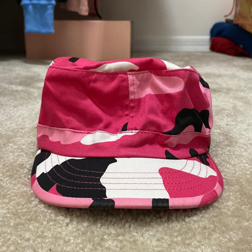PINK CAMO HAT